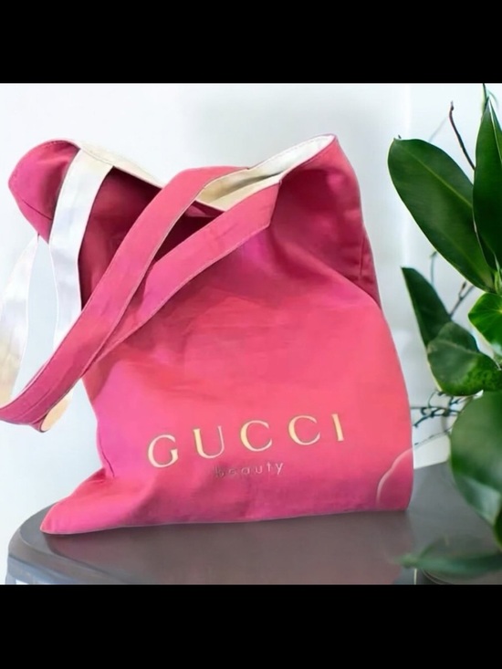 Gucci Handbags - Gucci Tote Bag with Gold Logo